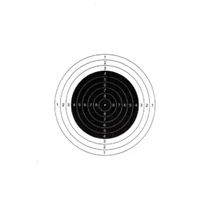 PAPER TARGET RIFLE