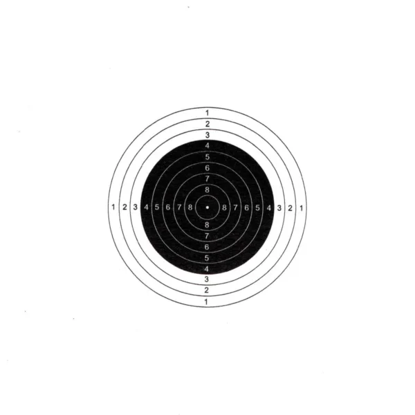 PAPER TARGET RIFLE